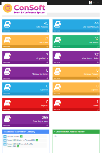 Website and registration system
